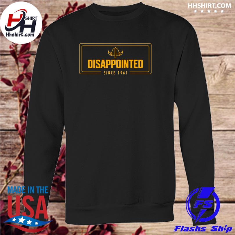 Disappointed since 1961 Viking hat shirt, hoodie, sweater, long sleeve and  tank top