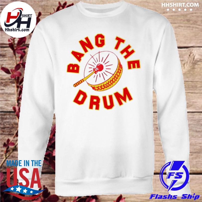 Official chad henne wearing bang the drum shirt, hoodie, longsleeve tee,  sweater