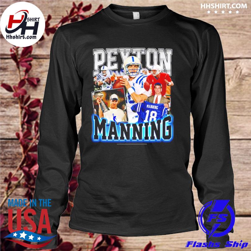 Peyton Manning - Peyton Manning Denver Broncos - Long Sleeve T-Shirt