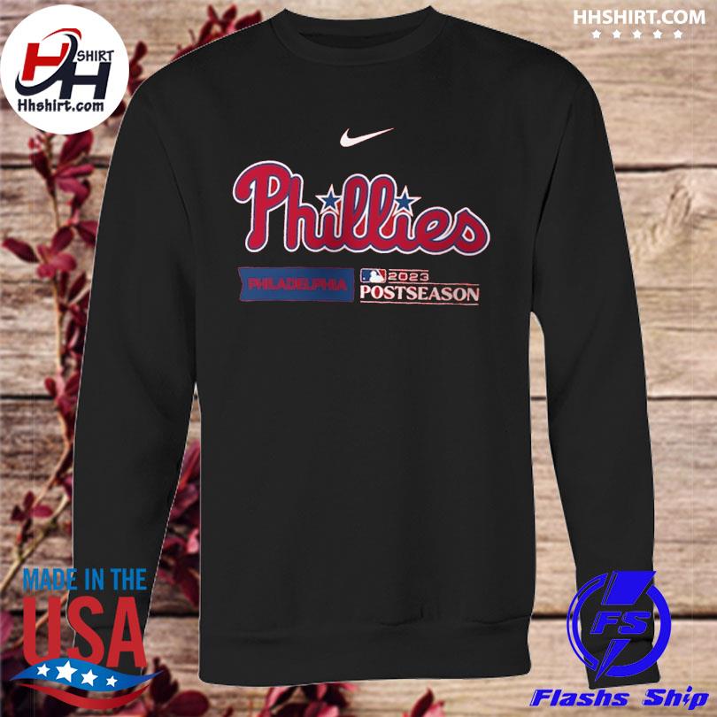 Philadelphia Phillies Nike 2023 Postseason Authentic Collection Dugout  T-Shirt - Red