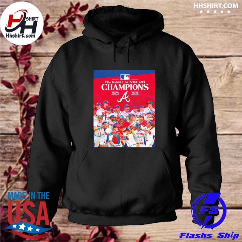 The A Atlanta Braves 2023 NL East Division Champions shirt, hoodie