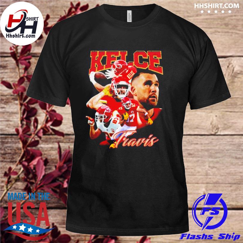 Travis Kelce Vintage Retro Kansas City Chiefs Shirt, hoodie, sweater, long  sleeve and tank top