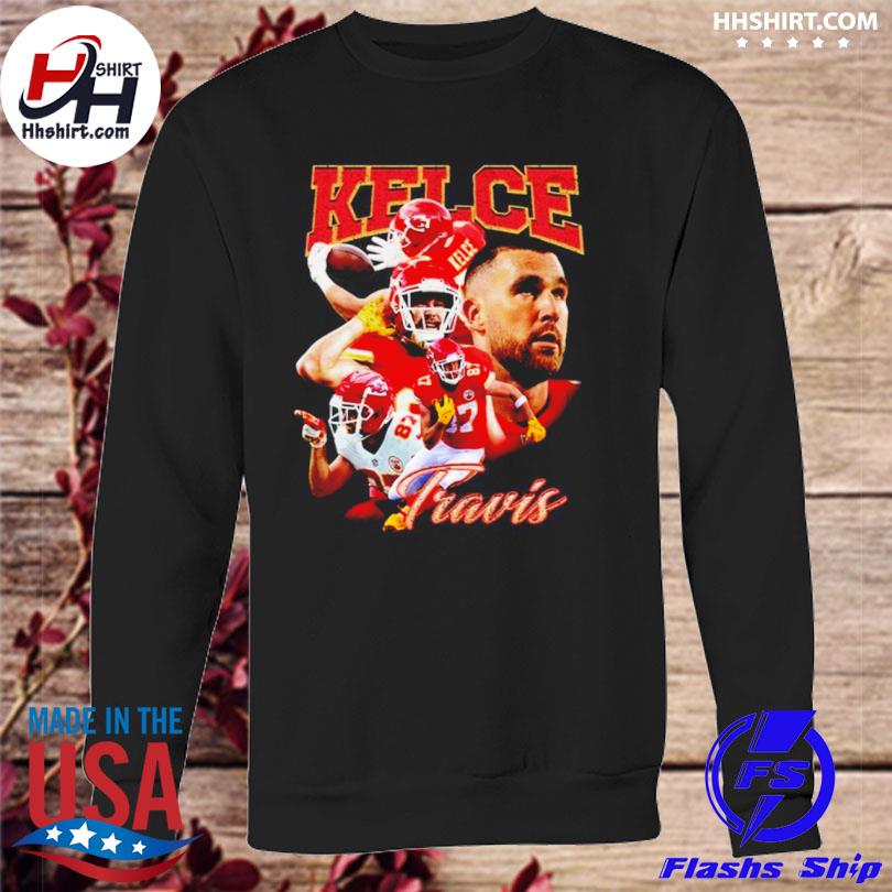 Travis Kelce Vintage Retro Kansas City Chiefs Shirt, hoodie