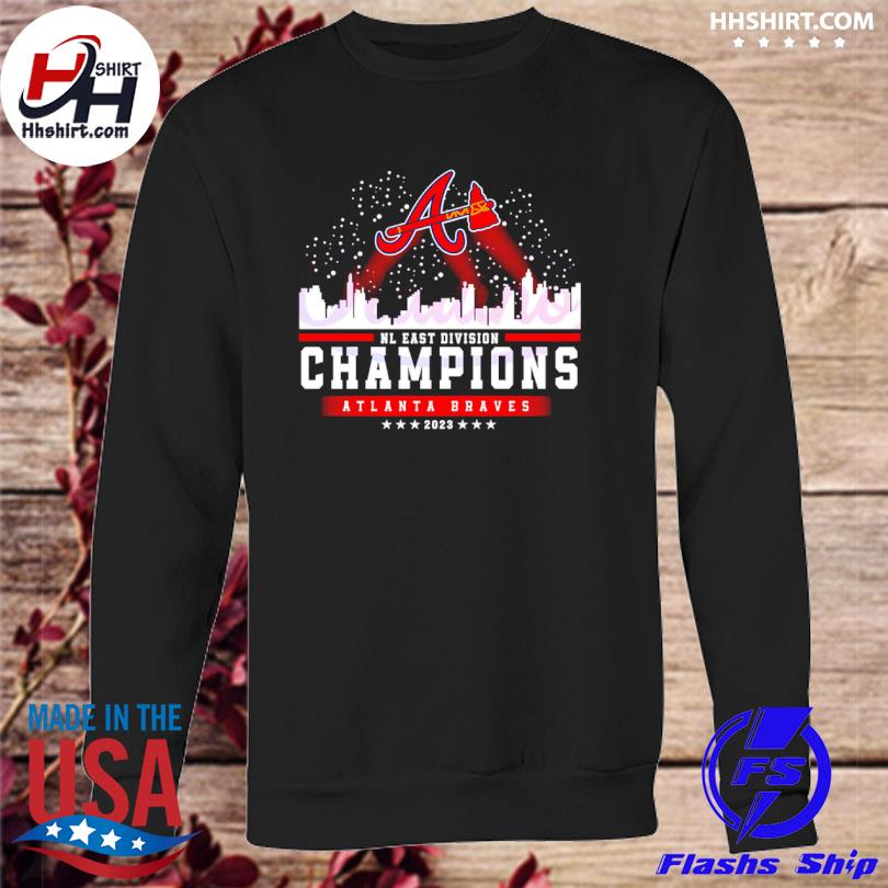 Vintage Atlanta Braves 2023 NL East Champions Shirt, hoodie
