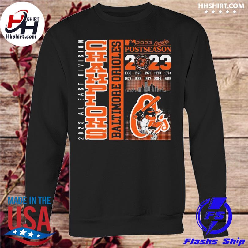 Orioles Al East Champions Shirt Hoodie Sweatshirt Mens Womens Kids Inspired  By Orioles Hoodie Giveaway 2023 Orioles Playoff Tickets Orioles Postseason  Shirts - Laughinks