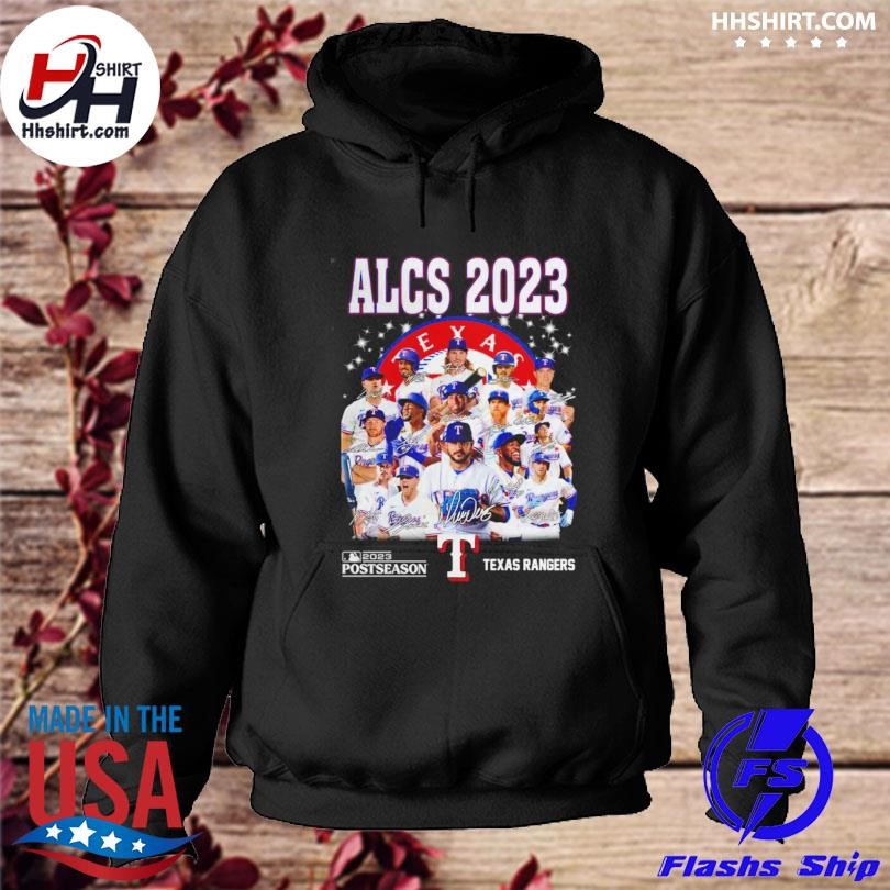 Official Alcs 2023 Texas Rangers Postseason Unisex T-shirt Sweatshirt Hoodie