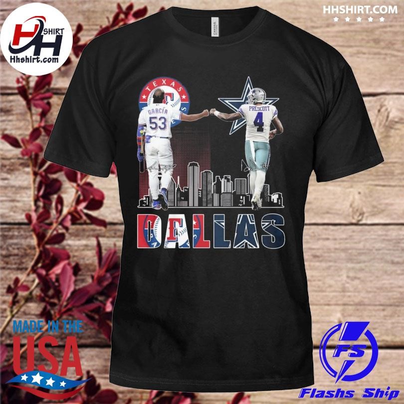 Adolis Garcia Texas Rangers & Dak Prescott Dallas Cowboys