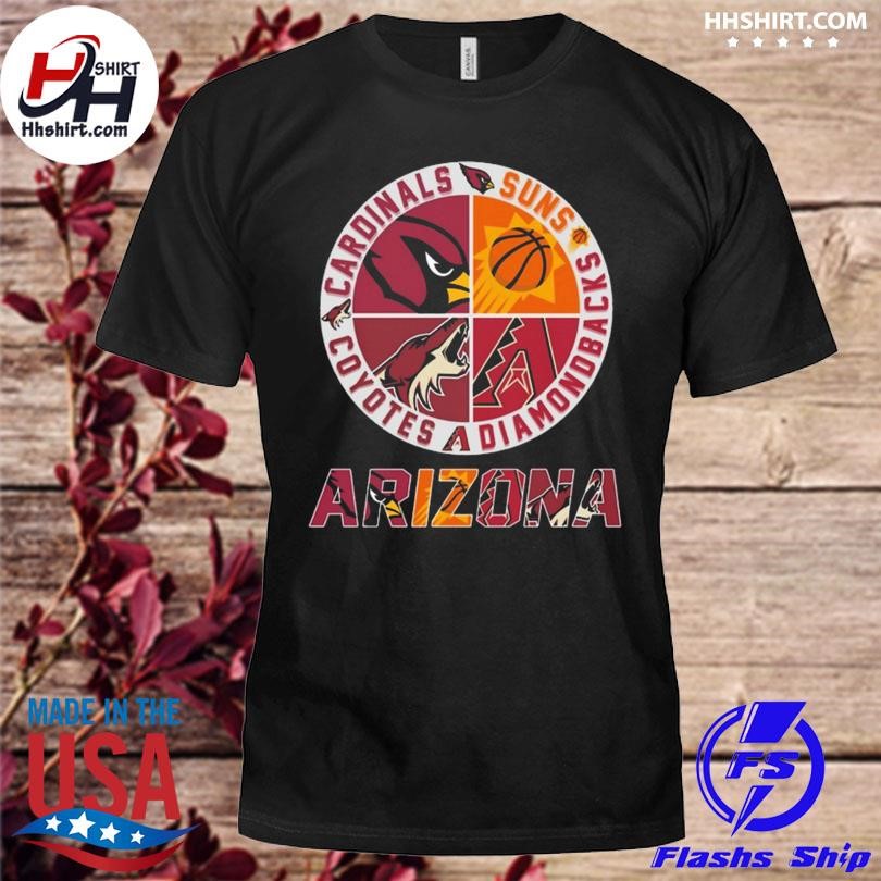 Arizona Cardinals Arizona Diamondbacks Phoenix Suns Signatures 2023 Shirt,  hoodie, sweater, long sleeve and tank top