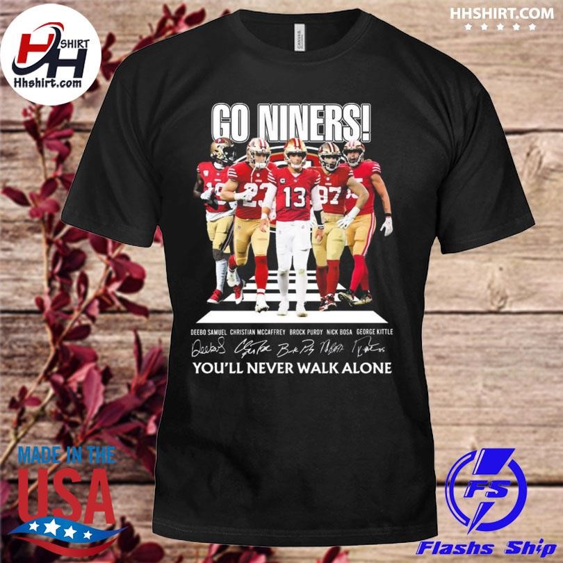 The Niners San Francisco 49ers abbey road signatures T-Shirt