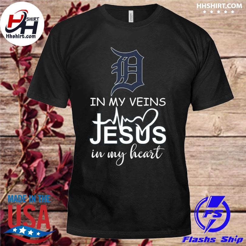 Detroit Lions And Detroit Tigers Heart It's In My Dna 2023 T Shirt