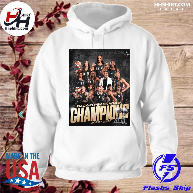 Las Vegas Aces Back-To-Back WNBA Champions 2022-2023 Finals Shirt, hoodie,  sweater, long sleeve and tank top