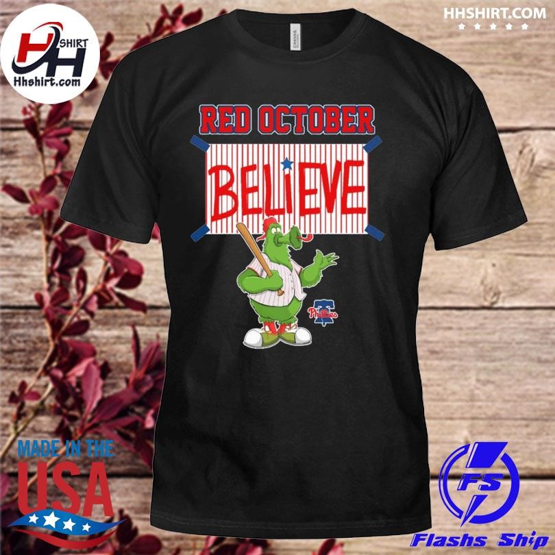 Believe Philadelphia Phillies Mascot 2023 Shirt - Teesplash Store