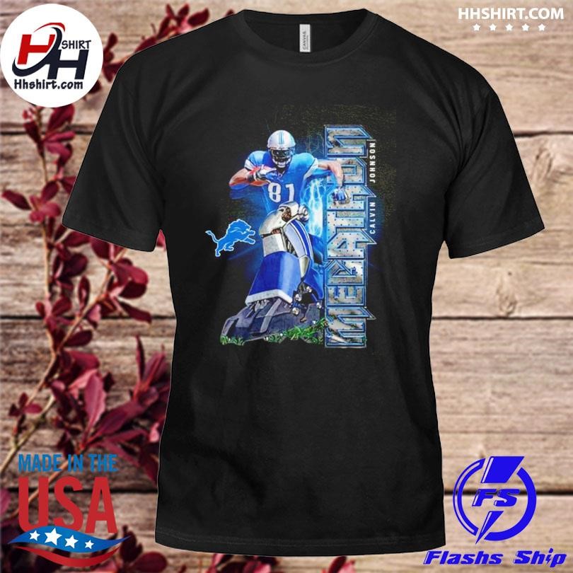 Calvin Johnson Shirt Megatron Lions Sweatshirt National Football League  Gift For HIm And Her - Family Gift Ideas That Everyone Will Enjoy