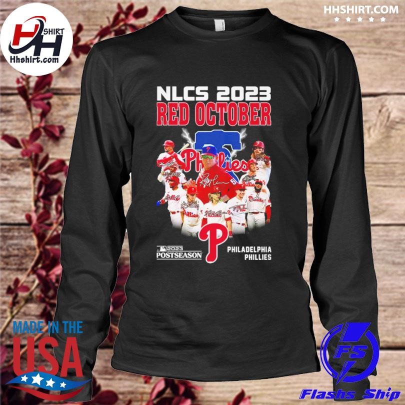 TRENDING NLCS Philadelphia Phillies 2023 Red October-Unisex T