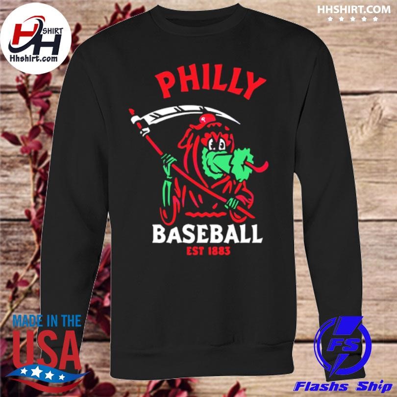 Vintage Philadelphia Phillies Sweater, Phillies EST 1883, Baseball