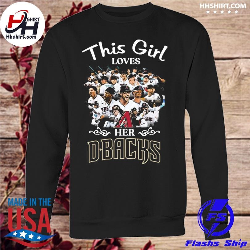 Arizona Diamondbacks 2023 This Girl Loves Her D backs Diamond Shirt - Bring  Your Ideas, Thoughts And Imaginations Into Reality Today