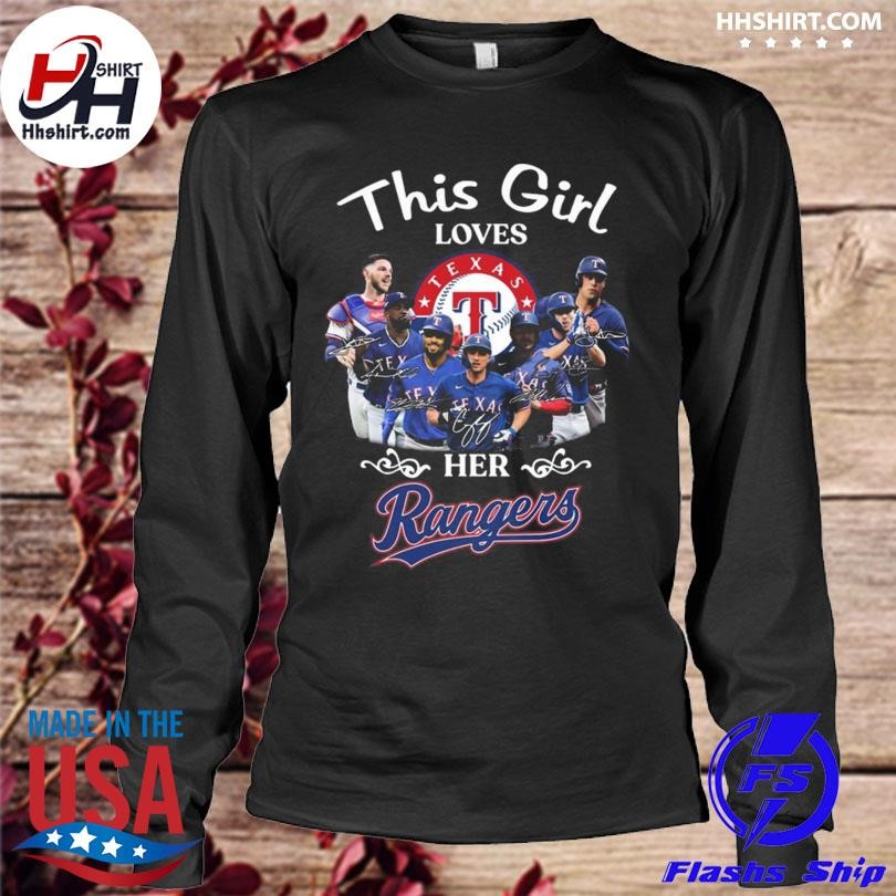 Official Love Texas Rangers Team Unisex T-Shirt, hoodie, sweater