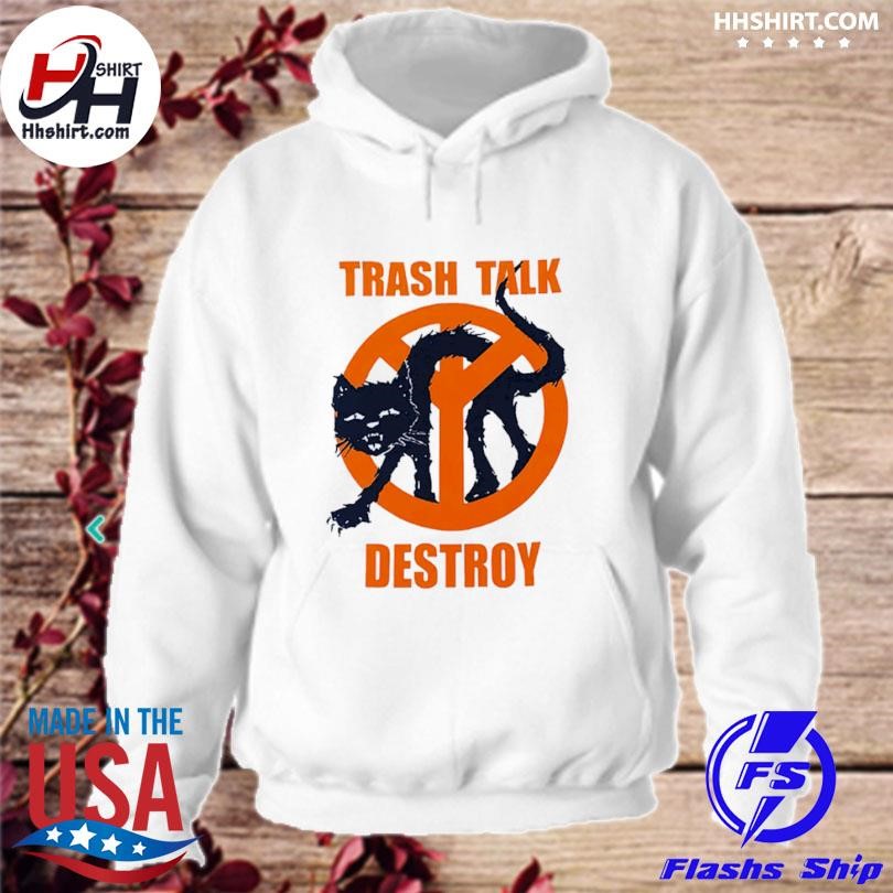 Trash Talk Destroy Cat Shirt