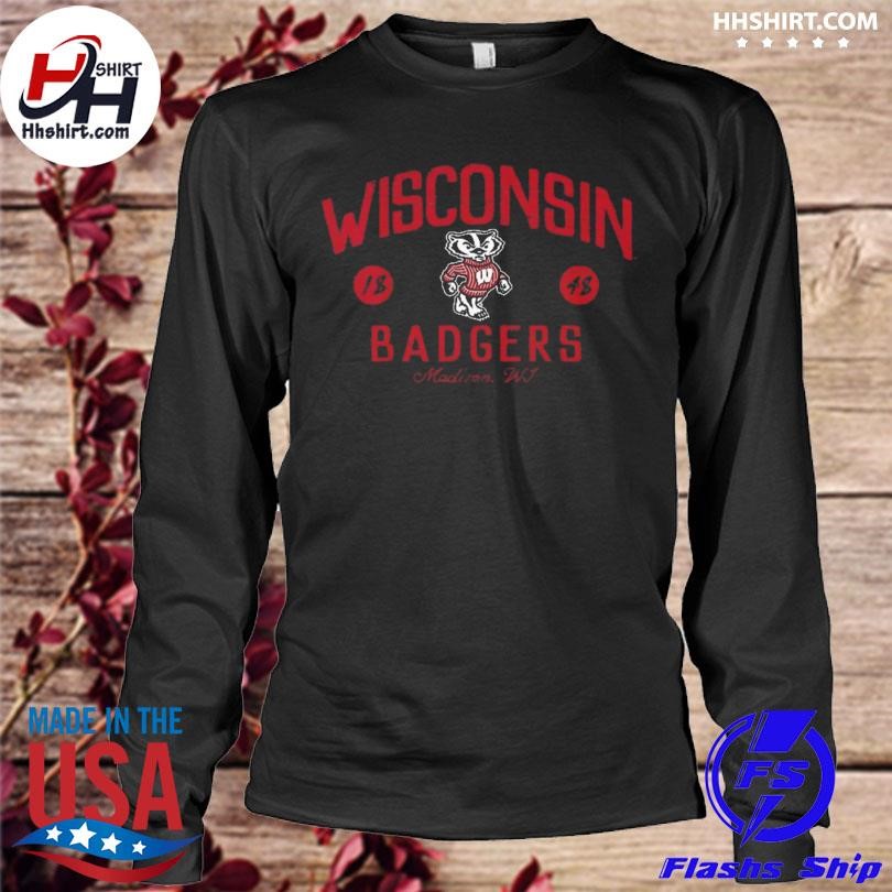Wisconsin Baseball Style Arch T-Shirt