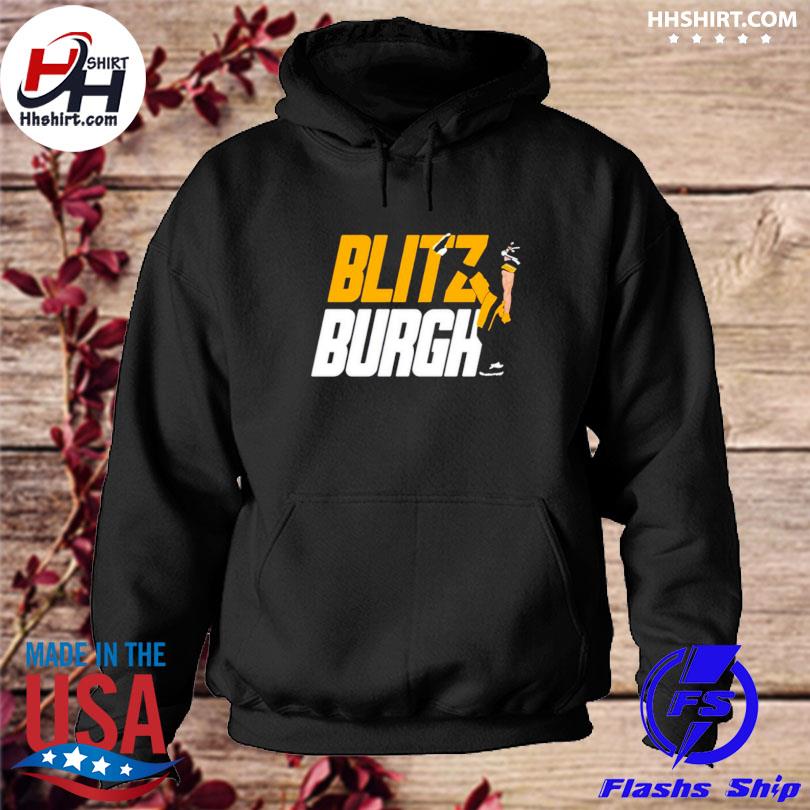 Aj Burnett Wearing Blitz Burgh Shirt, hoodie, longsleeve tee, sweater