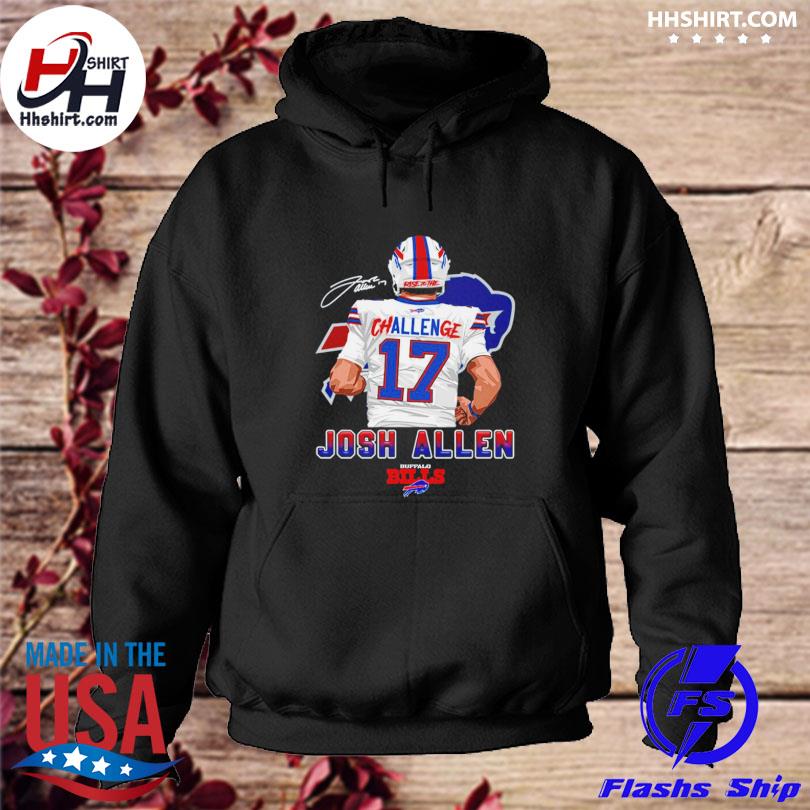 Official Buffalo Bills Challenge Josh Allen Signature t-shirt