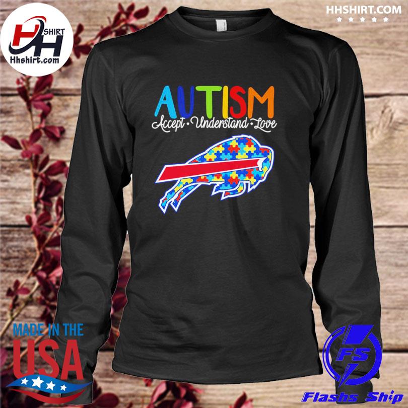 Buffalo Bills Autism Awareness Knowledge Power Shirt