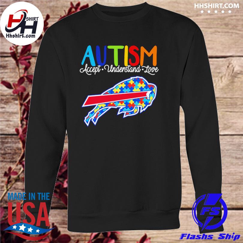 Buffalo Bills NFL Autism Awareness knowledge power Shirt, hoodie, sweater,  long sleeve and tank top