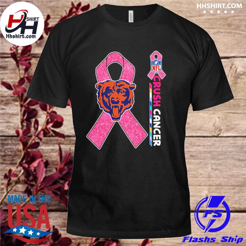 Chicago Bears NFL Crush Cancer shirt, hoodie, sweater, long sleeve