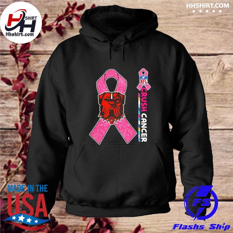 Original Cleveland Browns NFL Crush Cancer 2023 shirt, hoodie, sweater,  long sleeve and tank top