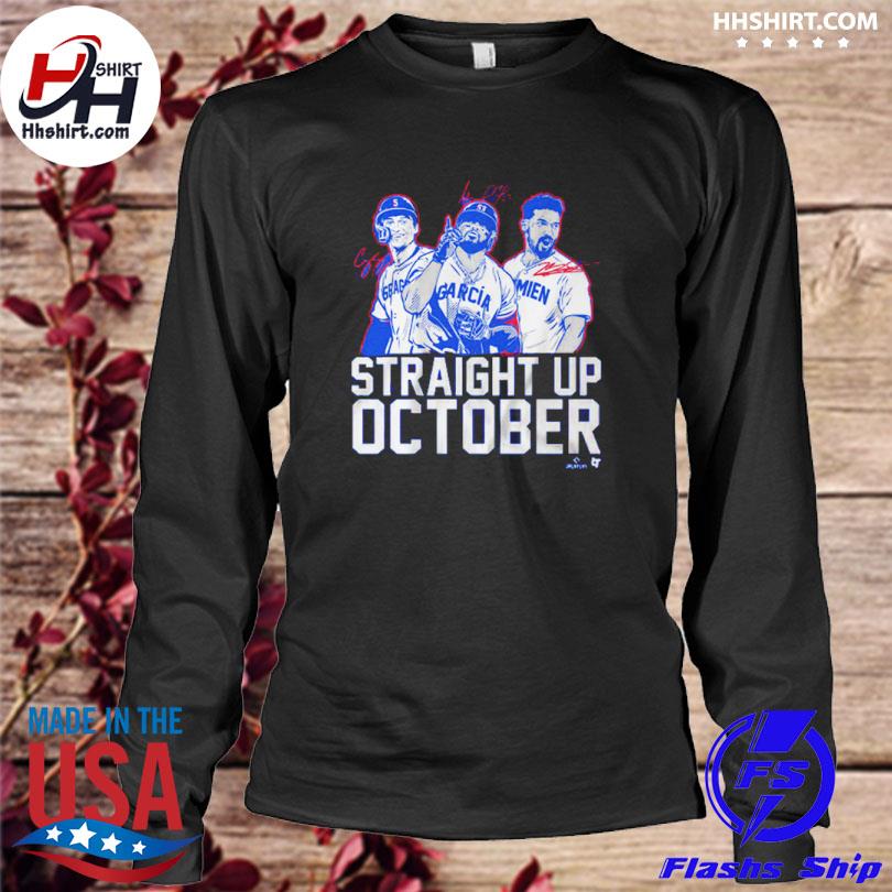 Corey Seager Marcus Semien And Adolis Garcia Straight Up October