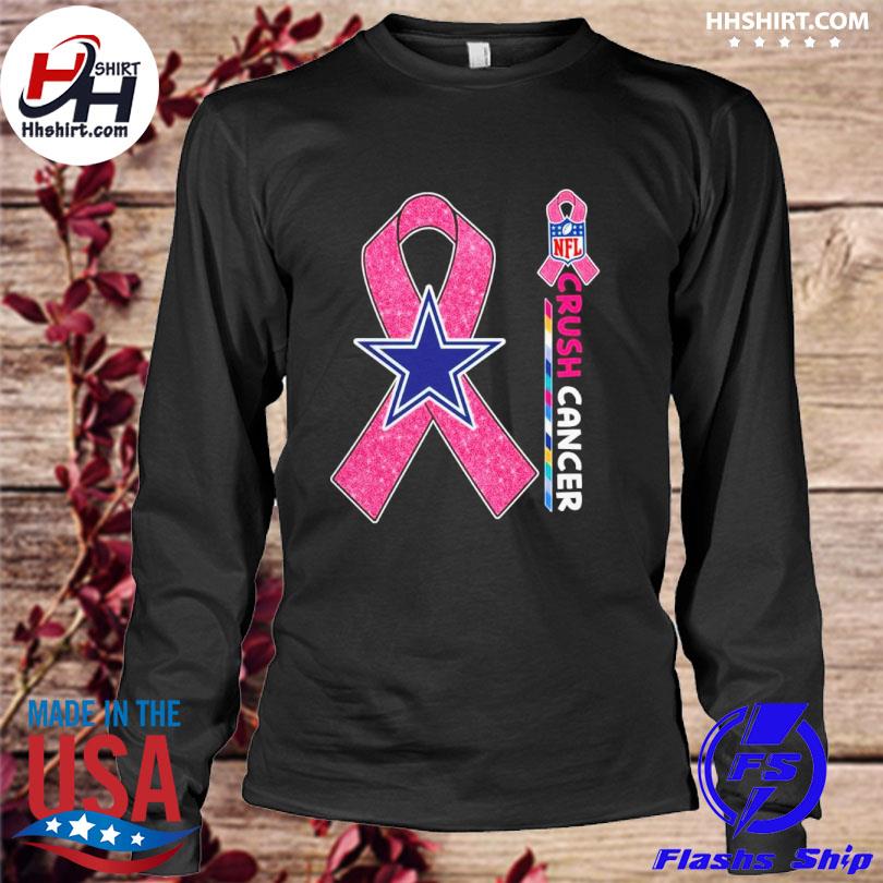 Dallas Cowboys NFL Crush Cancer shirt, hoodie, sweater, long