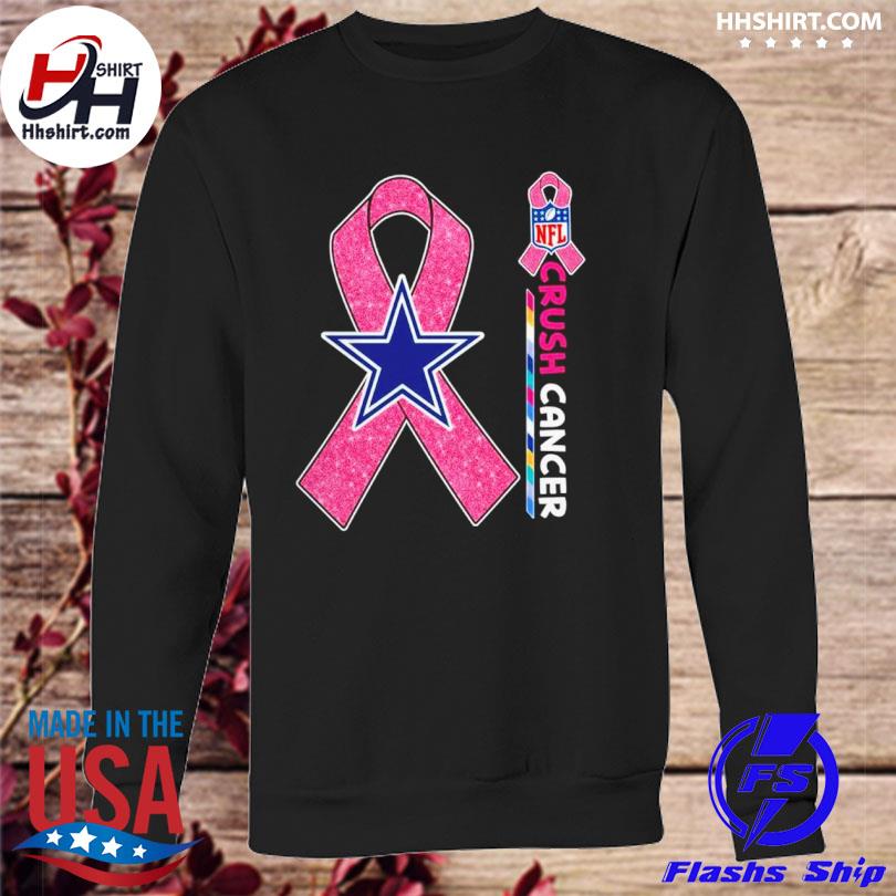 Crush Cancer Dallas Cowboys NFL Shirt Cancer Support Women Men Shirt - Best  Seller Shirts Design In Usa