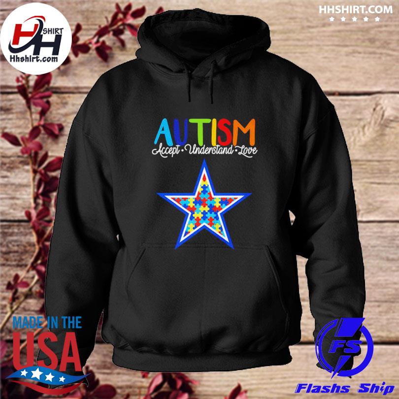 Dallas Cowboys NFL Special Autism Awareness Design Hoodie T Shirt