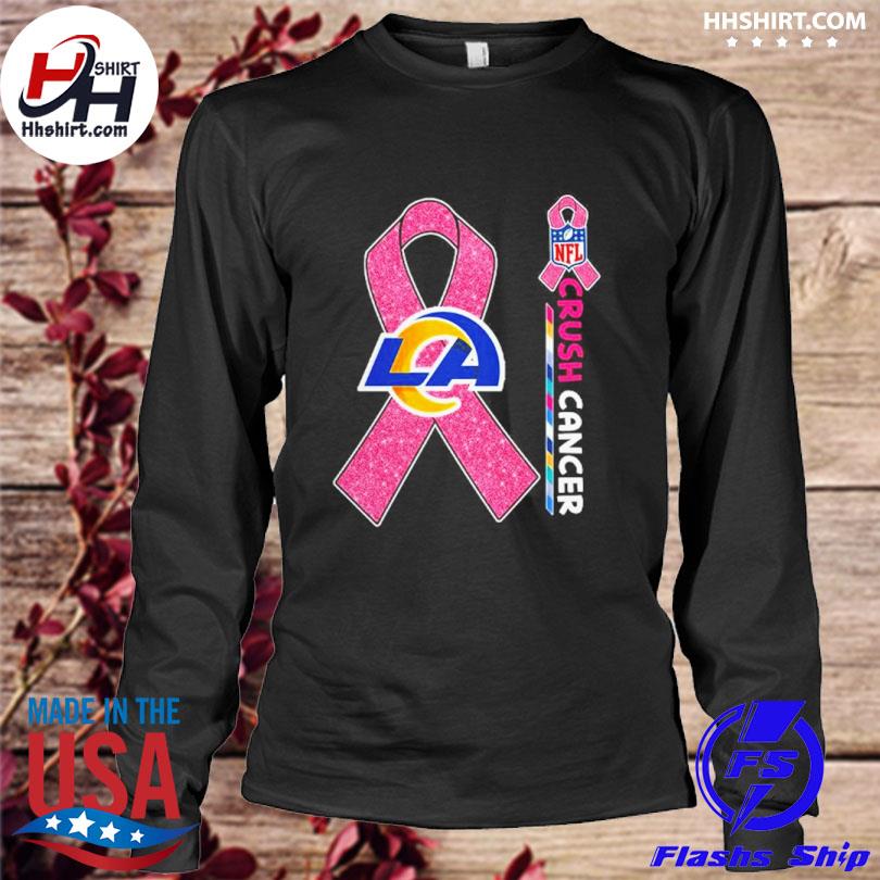 NFL Crush Cancer Los Angeles Rams Shirt - Limotees