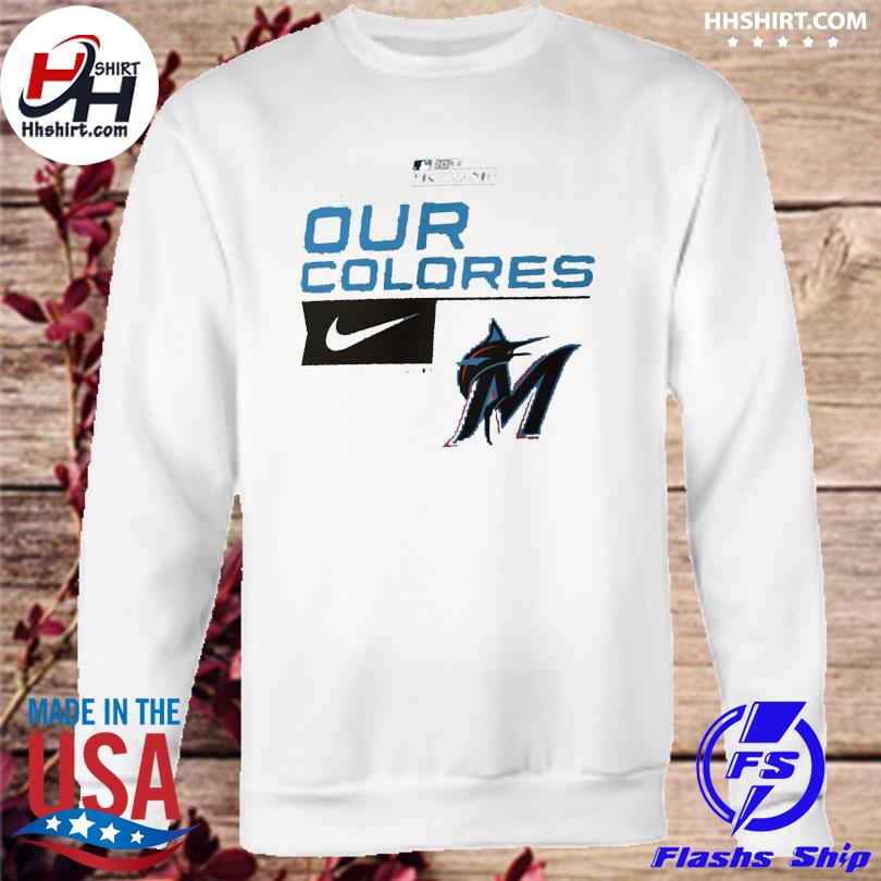 Miami Marlins Nike Our Colores Postseason 2023 Shirt, hoodie, sweater, long  sleeve and tank top