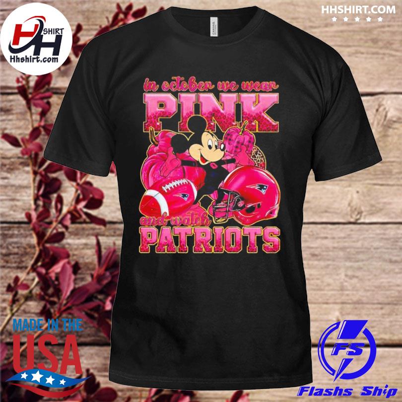 New England Patriots I Wear Pink For Breast Cancer Awareness shirt, hoodie,  sweater, long sleeve and tank top