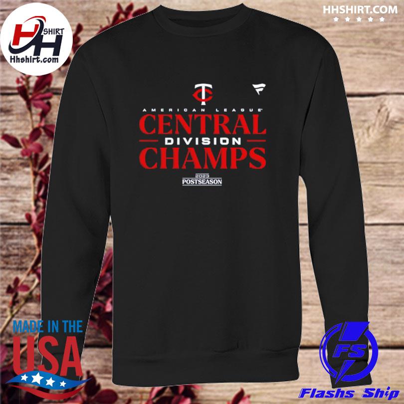 Minnesota Twins Al Central Division Champs 2023 Postseason Shirt, hoodie,  sweater, long sleeve and tank top