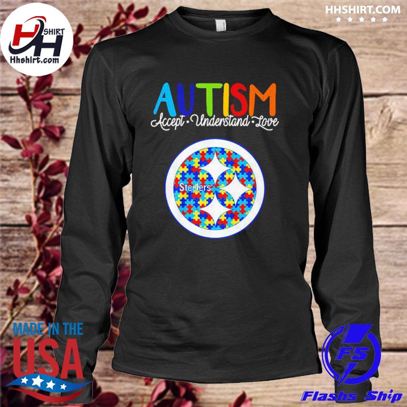 Pittsburgh Steelers NFL Autism Awareness Personalized Hoodie T Shirt -  Growkoc