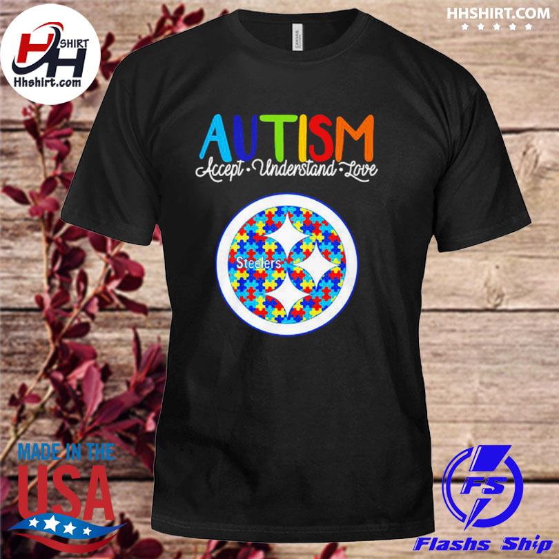 Pittsburgh Steelers NFL Autism Awareness Personalized Hoodie T Shirt -  Growkoc