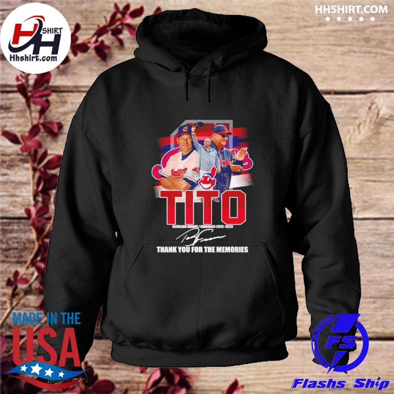 Cleveland Guardians THANK YOU TITO shirt, hoodie, sweater and long sleeve