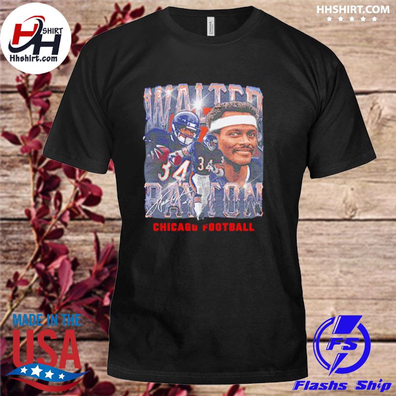 Walter Payton Chicago Bears football retro shirt, hoodie, sweater, long  sleeve and tank top