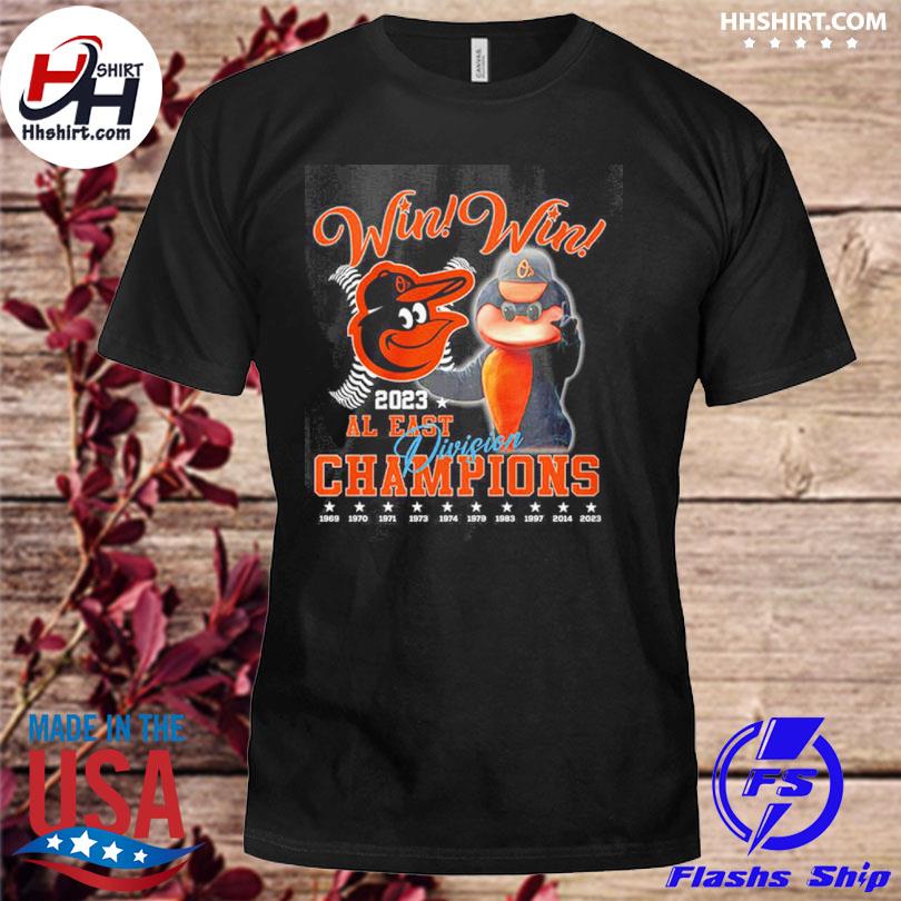 Baltimore Orioles 2023 AL East Division Champions classic shirt
