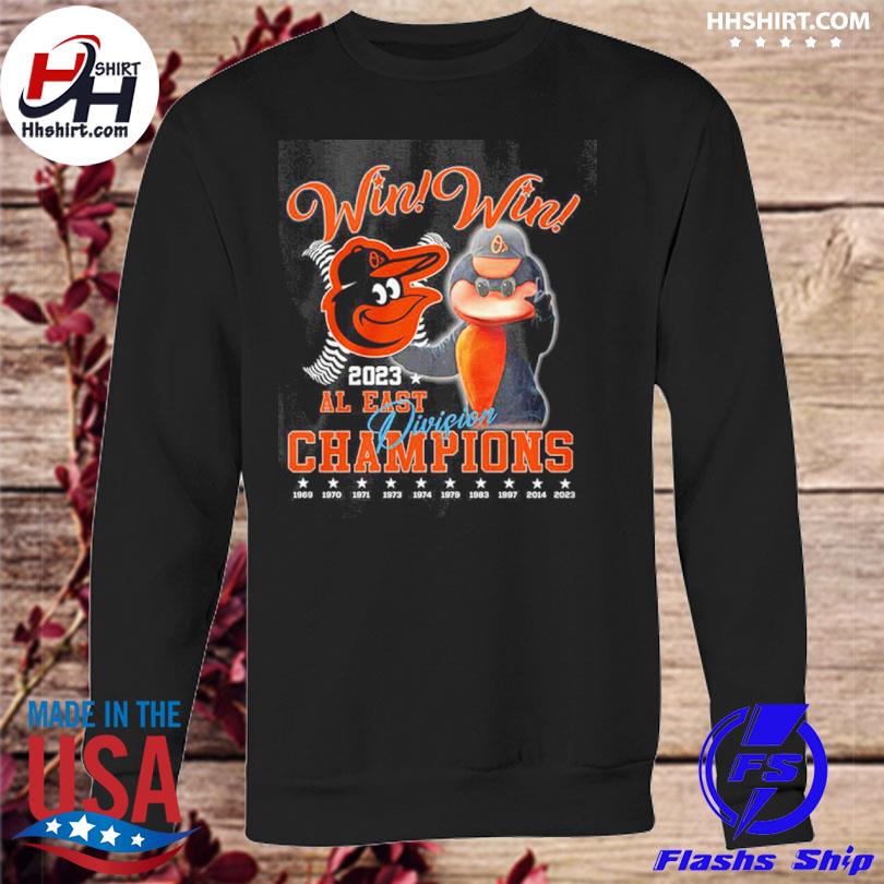 Win Win 2023 Al East Division Champions Baltimore Orioles T-shirt