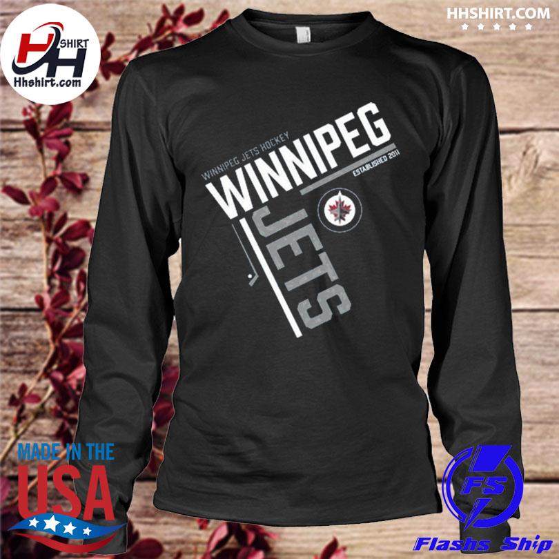 Lids Winnipeg Jets Levelwear Richmond Graffiti T-Shirt - Navy