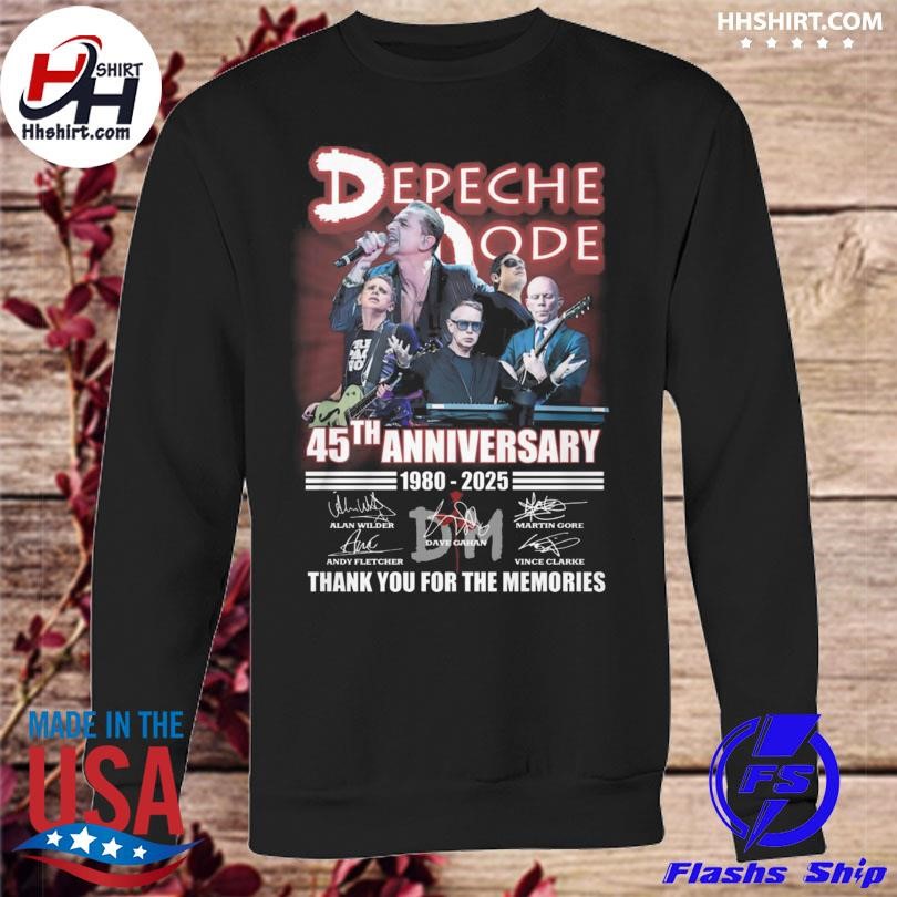 Depeche Mode 45tha anniversary 1980 2025 thank you for the memories