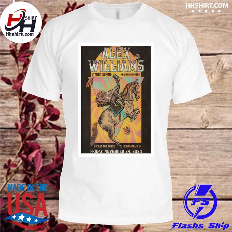 Alex williams indianapolis in nov 24 2023 poster shirt