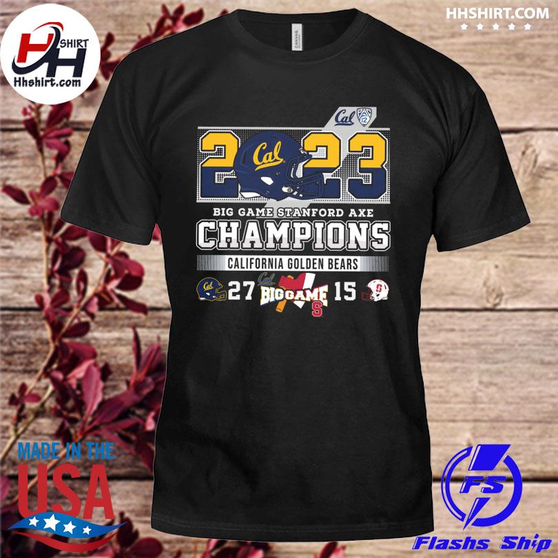 big game stanford axe champions California Golden Bears and Stanford Cardinal shirt