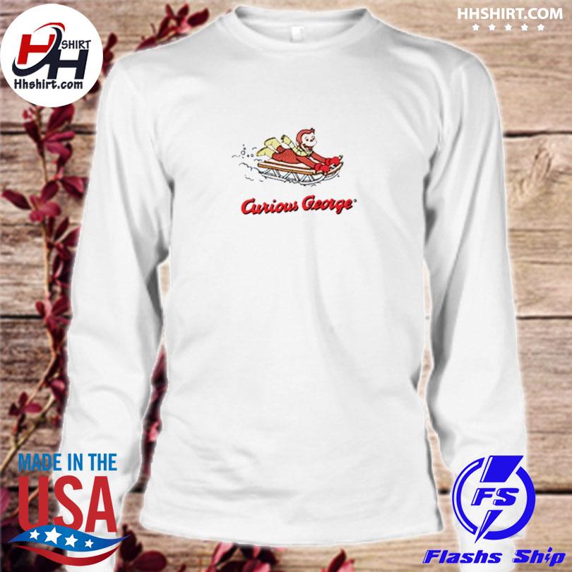 Hollister Co Relaxed Curious George Graphic Shirt, hoodie, longsleeve tee,  sweater