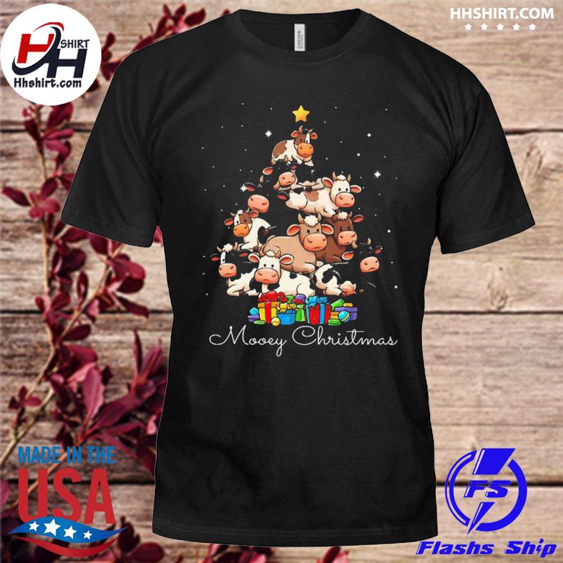 Mooey Christmas gifts for cow lovers sweater