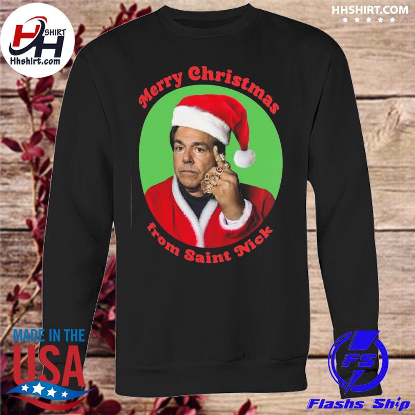 Nick saban christmas clearance sweater